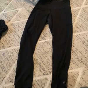 Black lulu leggings